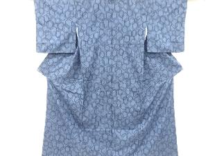 リサイクル　亀甲模様織り出し西陣伝承紬着物